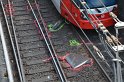 Unfall zwischen zwei KVB Bahnen Koeln Hoehenhaus Im Weidenbruch P103